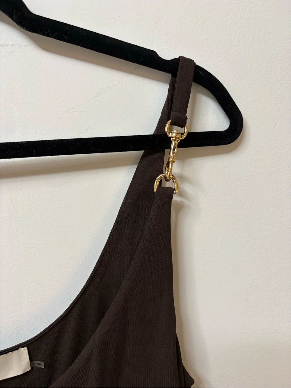 New Tory Burch Jersey Clip Tank Dress